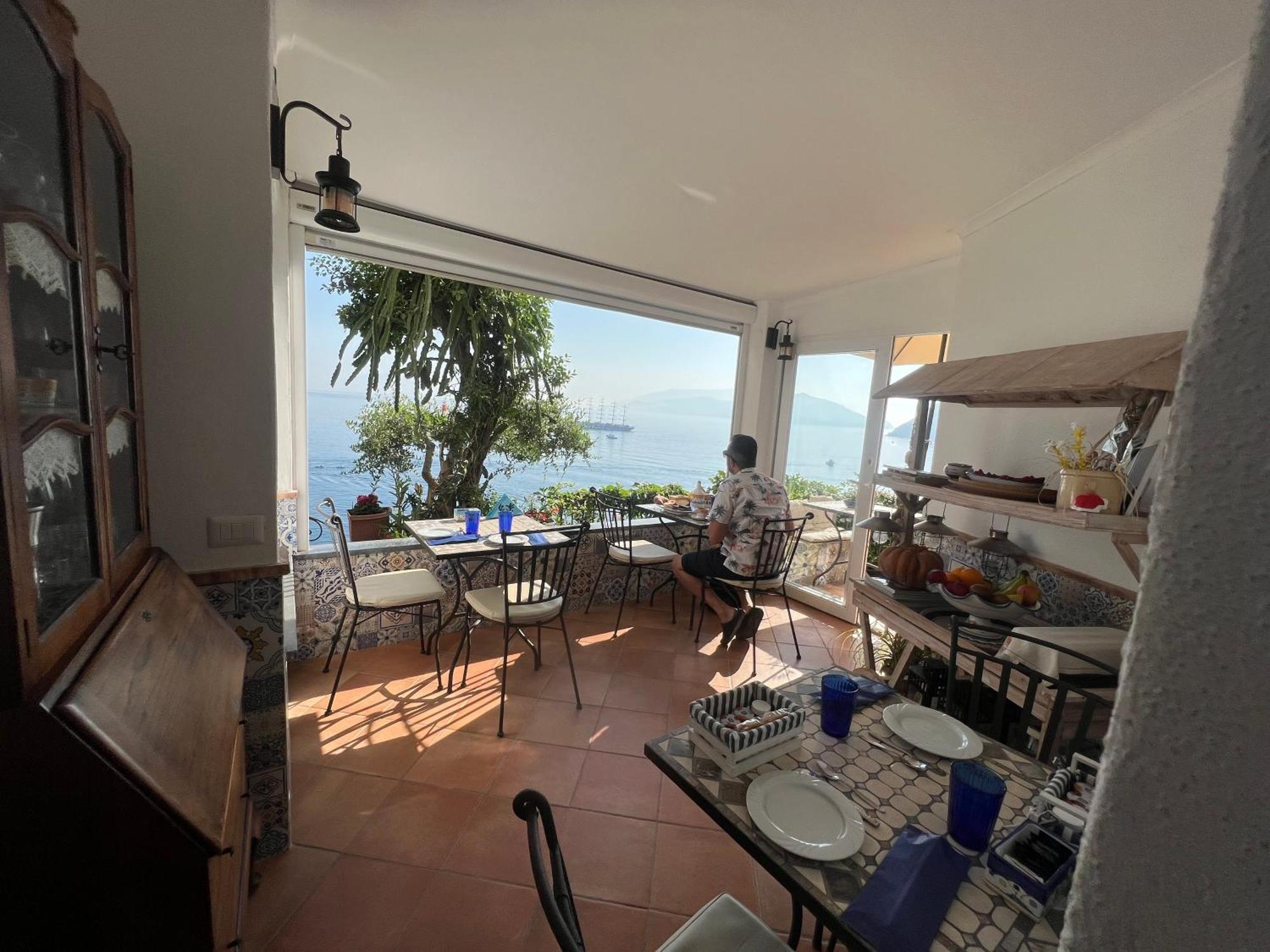 La Terrazza Sul Mare Bed & Breakfast Capri Eksteriør bilde